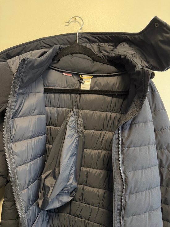 Lole Black Quilted Hooded Puffer Coat - Picture 8 of 10